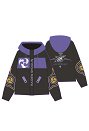 Raiden Shogun Jacke mit Kapuzen Cosplay Lange Jacke Cosplay