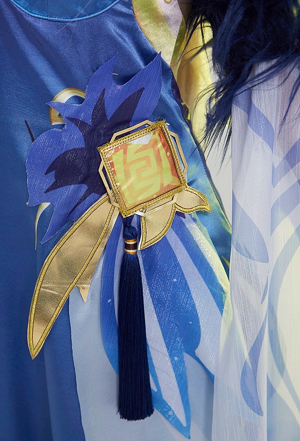 Genshin Impact Ningguang Orchid's Evening Gown New Skin Cosplay Costume