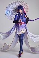 Genshin Impact Raiden Shogun Ei Kimono Uniforme Genshin Impact Raiden Shogun Ei Kimono Uniforme
