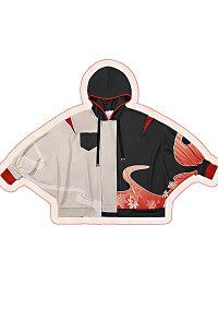 Genshin Impact Kaedehara Kazuha Cosplay Hoodie Men Sweatshirt for Everyday Wear