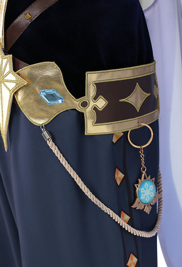 Genshin Impact Costume de Cosplay con Capa