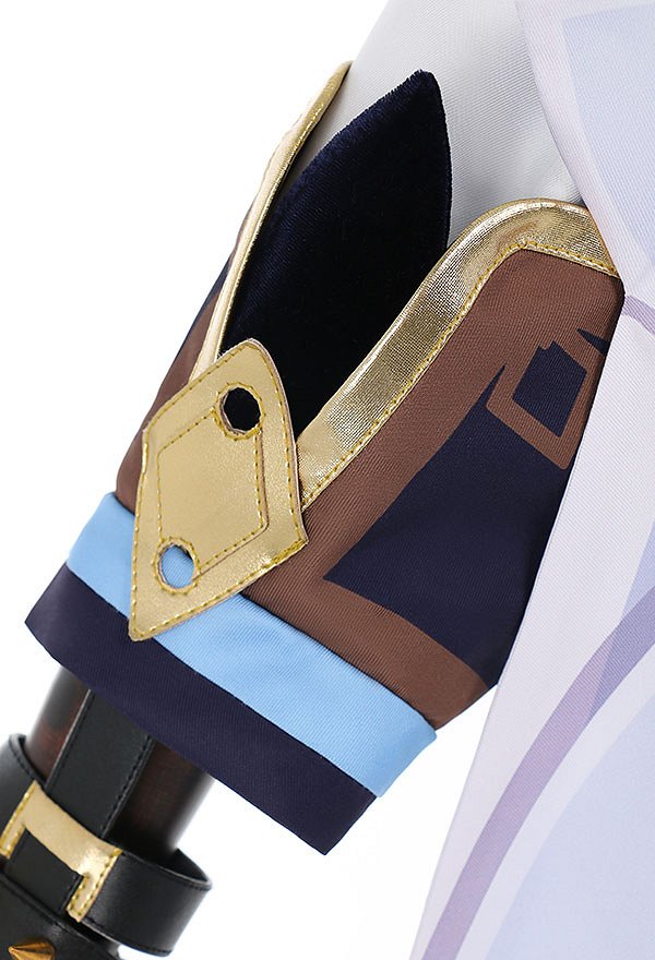 Genshin Impact Costume de Cosplay con Capa