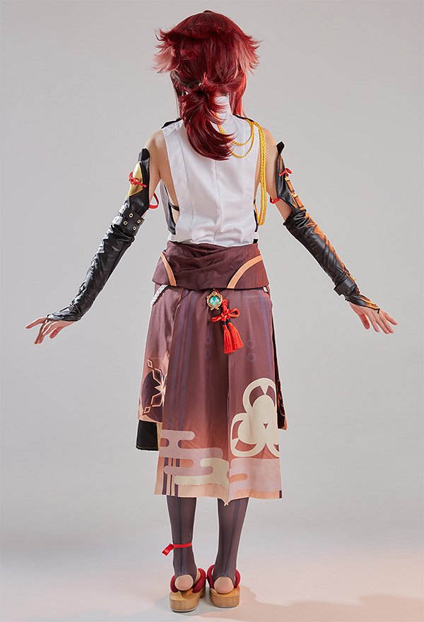 Genshin Impact Shikanoin Heizou Cosplay Costume Outfit Set