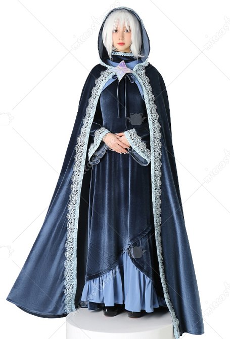 Genshin Impact Blessing of the Welkin Moon Cosplay Monthly Card Anime Cosplay Kostüm