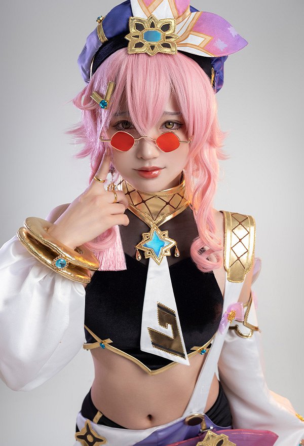 Genshin Impact Dori Cosplay Costume Top and Pants Set Genshin Impact Dori Cosplay Costume Top and Pants Set