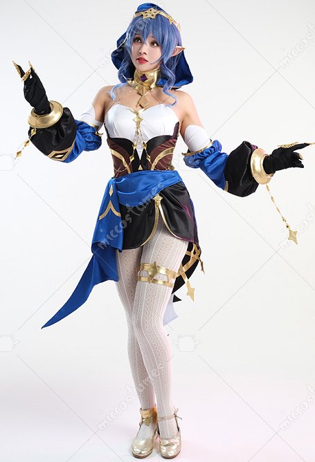 Genshin Impact Costume de Cosplay Layla