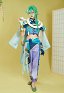 Genshin Impact Baizhu Cosplay Costume Top and Pants Set with Cloak and Accessories