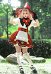 Genshin Impact Klee Skins Cosplay Kawaii Lolita Rock Cosplay Kostüm mit Hut Socken Handschuhe Haar Clip Set