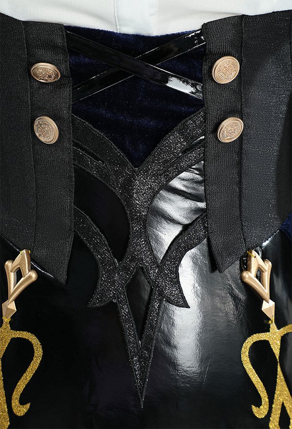 Genshin Impact Clorinde Disfraz de Cosplay Vestido y Capa con Sombrero y Guantes Genshin Impact Clorinde Disfraz de Cosplay Vestido y Capa con Sombrero y Guantes