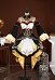 Genshin Impact Sandrone Cosplay Costume Dress with Waistband and Stockings