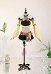 Genshin Impact Varesa Cosplay Kostüm Bandeau Top kurzes Pullover Top mit Minirock und Cape Schal