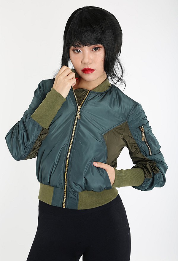 Cakuoyi Ghost in the Shell Major Motoko Kusanagi Cosplay Bomber Jacekt Costume Coat