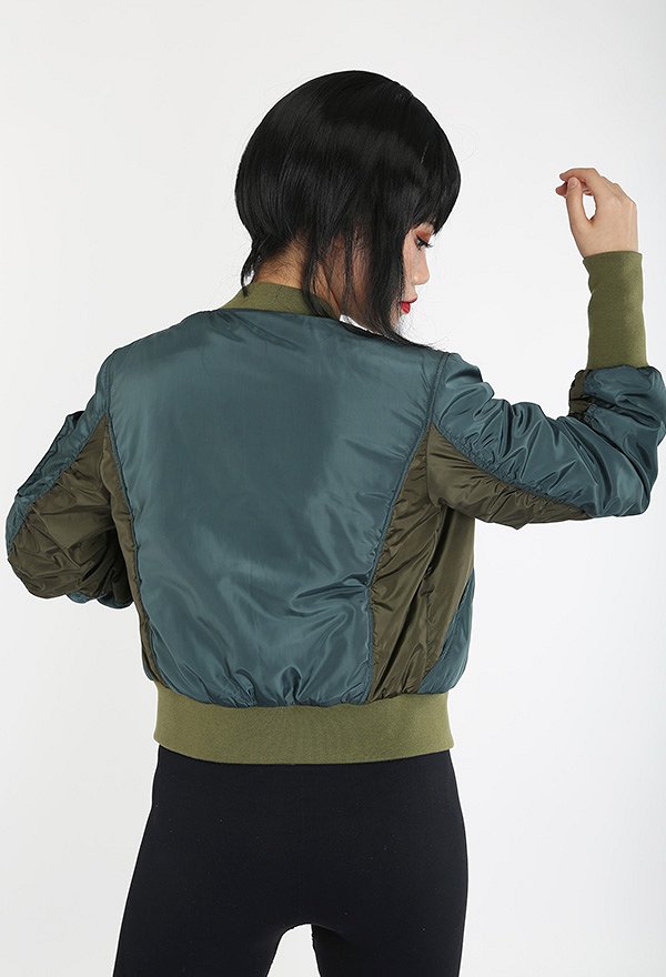 Cakuoyi Ghost in the Shell Major Motoko Kusanagi Cosplay Bomber Jacekt Costume Coat