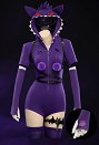 PM Derivative Sexy Cosplay Summer Homewear Hooded Bodysuit with Socks and Tail