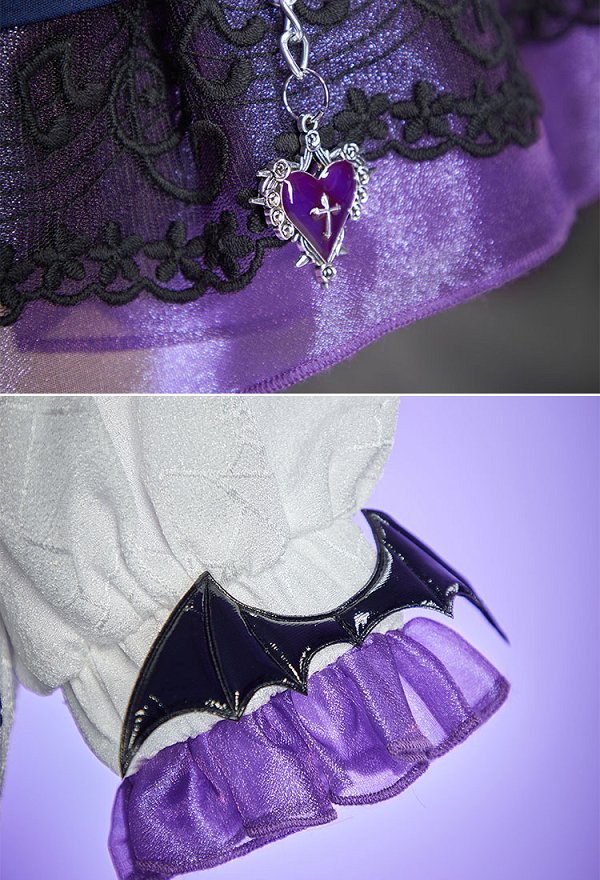 Conjunto gótico derivado de MH Opera chaleco y corsé de telaraña con falda de múltiples capas y chaqueta bolero Conjunto gótico derivado de MH Opera chaleco y corsé de telaraña con falda de múltiples capas y chaqueta bolero