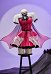 MH Drac Derivative Gothic Batgirl Dress Puff-sleeve Dress with Cape and Sleeves