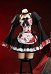 Halloween Bloody Maid Costume Bloodstain Print Dress with Apron