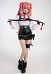 Ensemble Chemise et Short Blancs pour Femmes Costume de Cosplay de Jeu avec Ceintures et Cravate