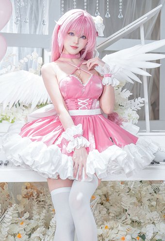 Diosa de la Victoria: Nikke Dorothy Nostalgia Dawn Party Skin Cosplay Costume Body con calcetines y cinturón