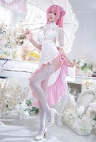Goddess of Victory: Nikke Dorothy Exclussive Pass Skin Cosplay Kostümkleid mit Stirnband Socken Goddess of Victory: Nikke Dorothy Exclussive Pass Skin Cosplay Kostümkleid mit Stirnband Socken