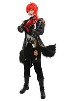 Genshin Impact Costume de Cosplay Diluc Ragnvindr Uniforme avec Gants Genshin Impact Costume de Cosplay Diluc Ragnvindr Uniforme avec Gants