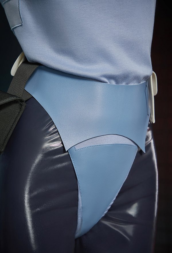2026 Ver Ghost in the Shell Motoko Kusanagi Cosplay Costume Vest Bodysuit and Top with Pants and Belt