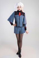 Mobile Suit Gundam The Witch from Mercury Miorine Rembran Cosplay Kostüm Mantel und Shorts Set