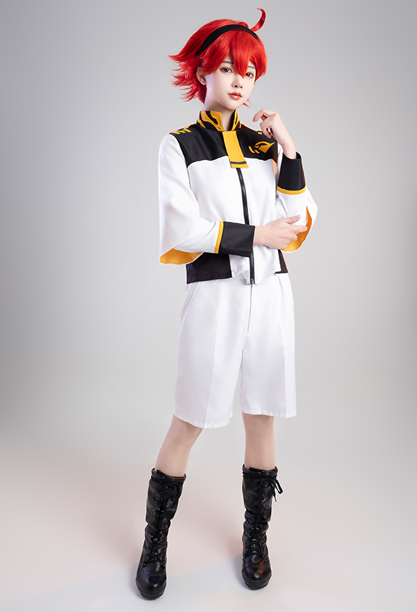 Mobile Suit Gundam The Witch from Mercury Costume de Cosplay Suletta Mercury avec Cravate