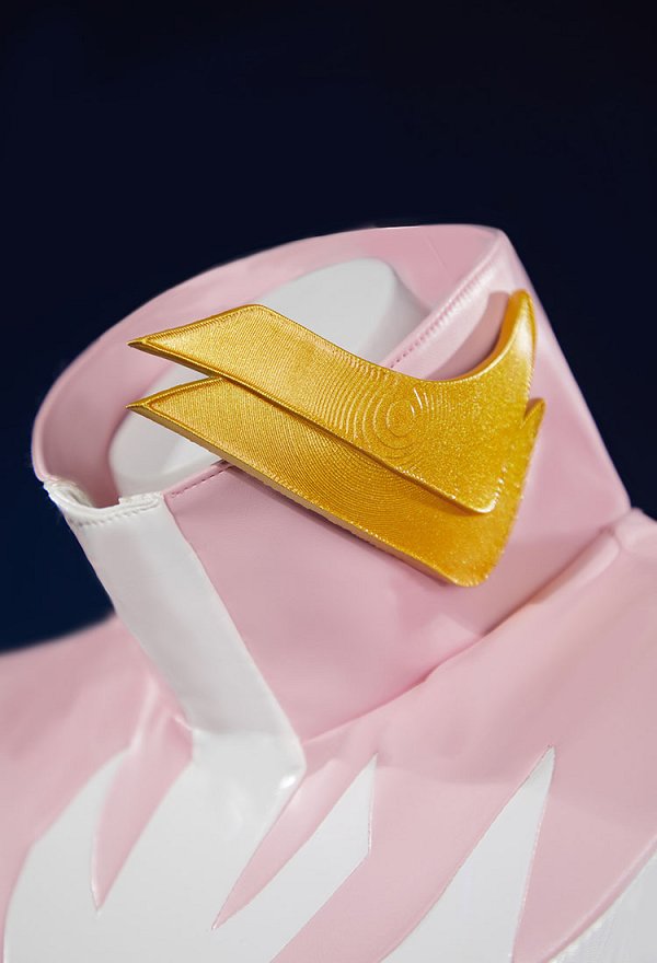 Mobile Lacus Cosplay Costume Jumpsuit with Head Accessory