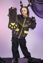 PM Derivado Kawaii Sudadera con Capucha de Diseño de Bolsa Desmontable con Guantes de Patas Peludas PM Derivado Kawaii Sudadera con Capucha de Diseño de Bolsa Desmontable con Guantes de Patas Peludas
