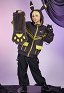 PM Derivado Kawaii Sudadera con Capucha de Diseño de Bolsa Desmontable con Guantes de Patas Peludas