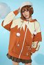 PM Derivado Sudadera con capucha y guantes de pata peluda sudadera con capucha kawaii