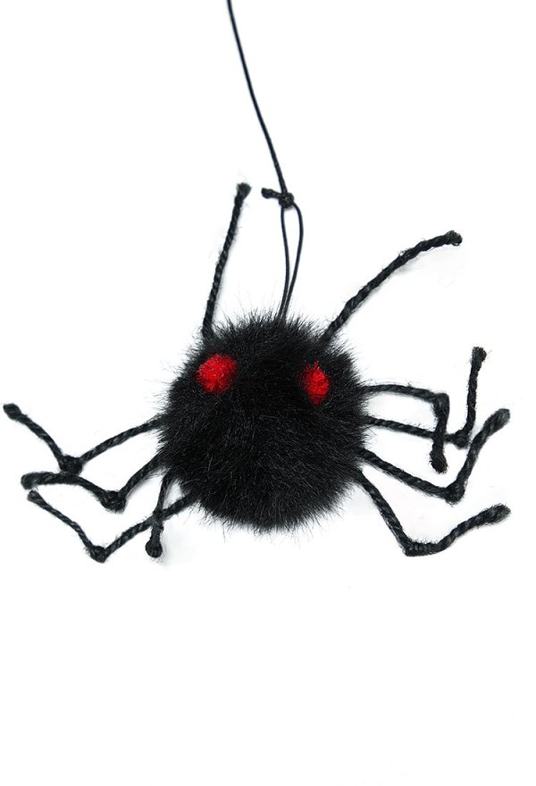 Capa Gótica de Halloween con Patrón de Telaraña Capa Irregular con Máscara y Pantimedias