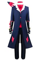 Hell Boss Blitzo Cosplay Kostüm Hemd langer Mantel mit Hose Schwanz