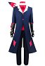 Hell Boss Blitzo Cosplay Costume Shirt and Long Coat with Trousers and Tail