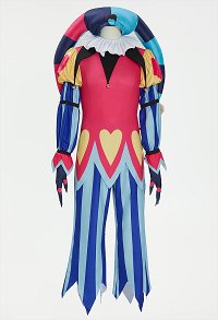 Hell Boss Fizz Cosplay Kostüm Clown Kostüm Hemd und Hose mit Handschuhen und Hut