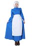 Howl Magical Flying Castle Vestido de Cosplay de Howls Moving Castle Sophie Blue