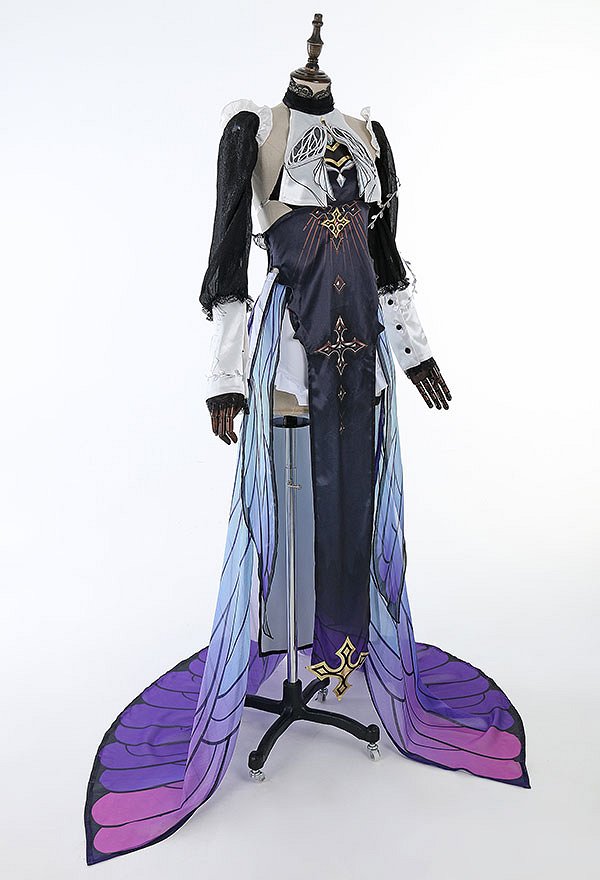 Honkai Impact 3 Aponia Cosplay Costume Dress Set