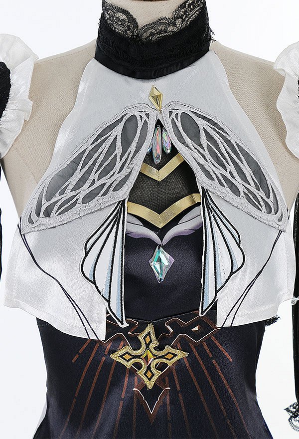 Honkai Impact 3 Aponia Cosplay Costume Dress Set