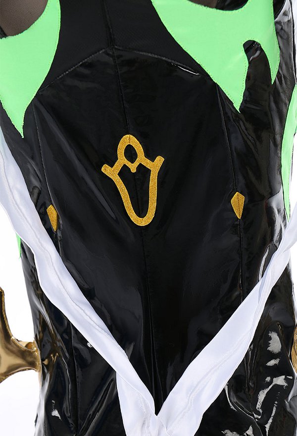 Honkai Impact 3rd Mobius Cosplay Costume Backless Fishtail Dress and Apron with Gloves and Mask