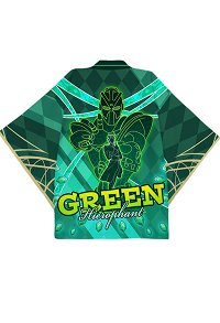 JJBA Noriaki Kakioin Hierophant Green Cosplay Kimono Haori Cover Up Jacket Costume Japanese Clothing Outfit
