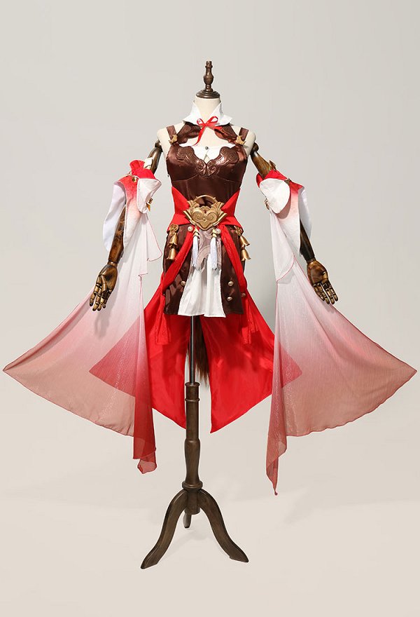 Honkai: Star Rail Tingyun Cosplay Costume Dress Set with Full Accessories