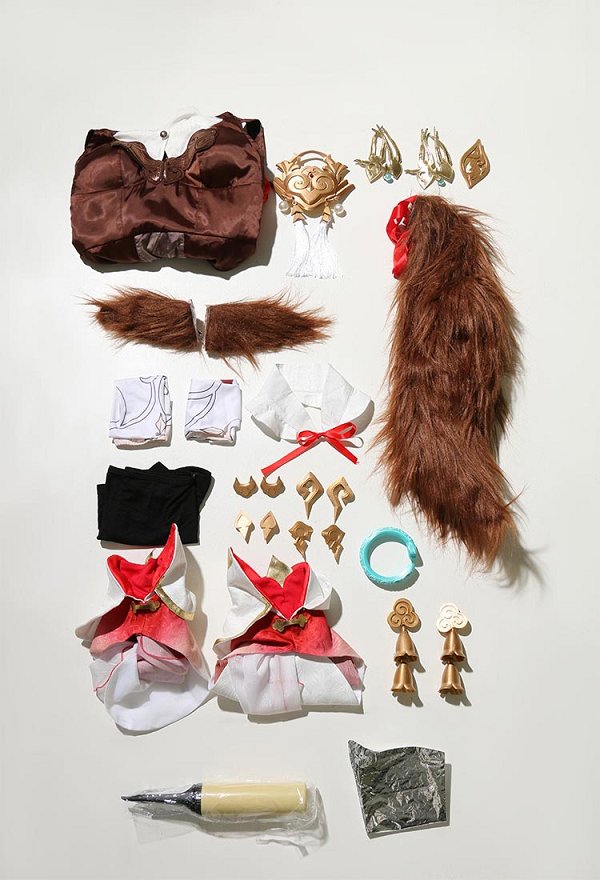 Honkai: Star Rail Tingyun Cosplay Costume Dress Set with Full Accessories
