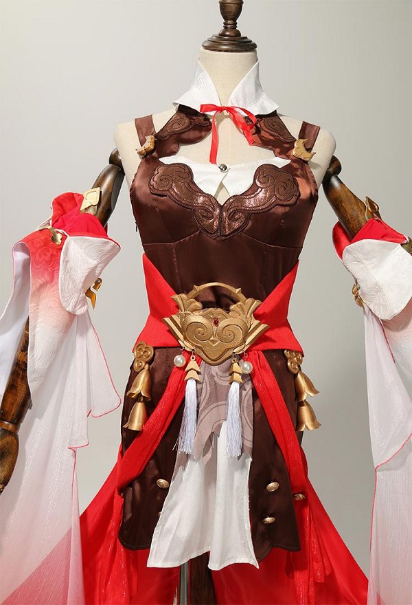 Honkai: Star Rail Tingyun Cosplay Costume Dress Set with Full Accessories