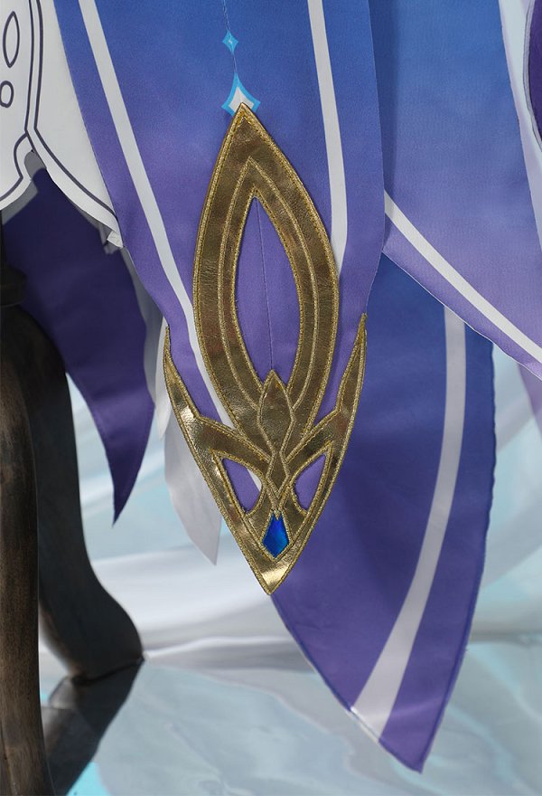Honkai Impact 3 Mobius Cosplay Costume Halter Top and Skirt with Arm Ring and Head Accessory