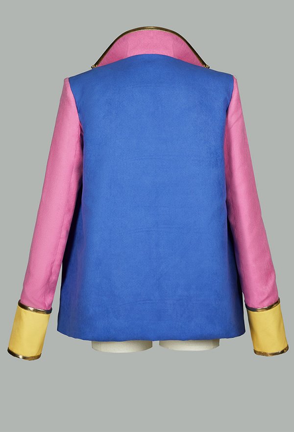 Edición Premium Howl Moving Castle Cosplay Disfraz Chaqueta y Camisa con Collar