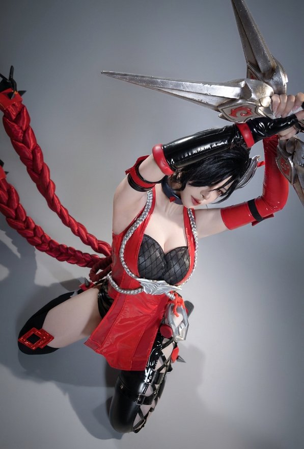 Honor of Kings A Ke Tenue par défaut Costume de Cosplay Haut et Pantalon avec Traîne et Gants