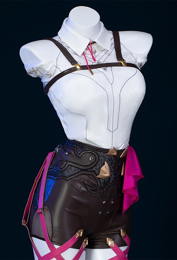 Honkai: Star Rail Kafka Cosplay Costume Shirt and Pants with Coat and Gloves
