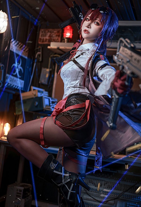 Honkai: Star Rail Kafka Cosplay Costume Shirt and Pants with Coat and Gloves