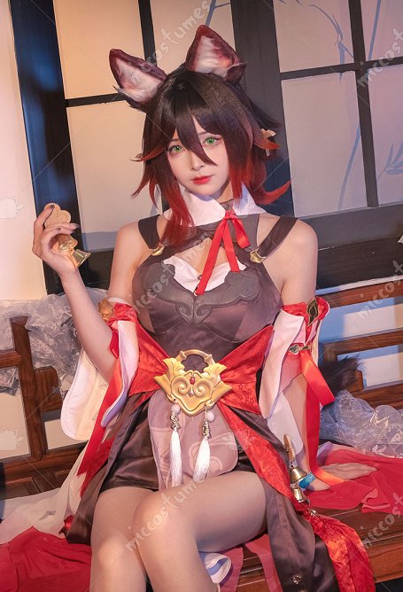 Honkai: Star Rail Tingyun Cosplay Kostüm Kleid Set mit Zubehör